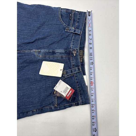 Vintage Mecca Shorts Mens 32 Black Y2K Baggy Denim Skater Jean Short - Picture 10 of 12